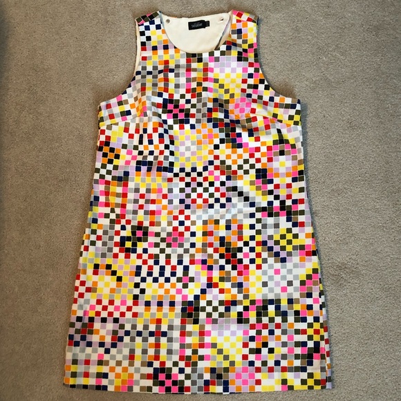 kate spade Dresses & Skirts - EUC Kate Spade multi colored checkered party dress
